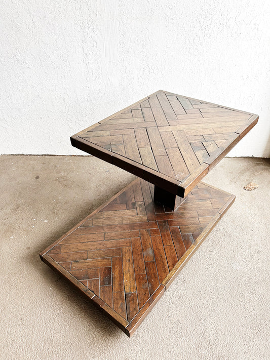 Vintage 70’s Parquet Table