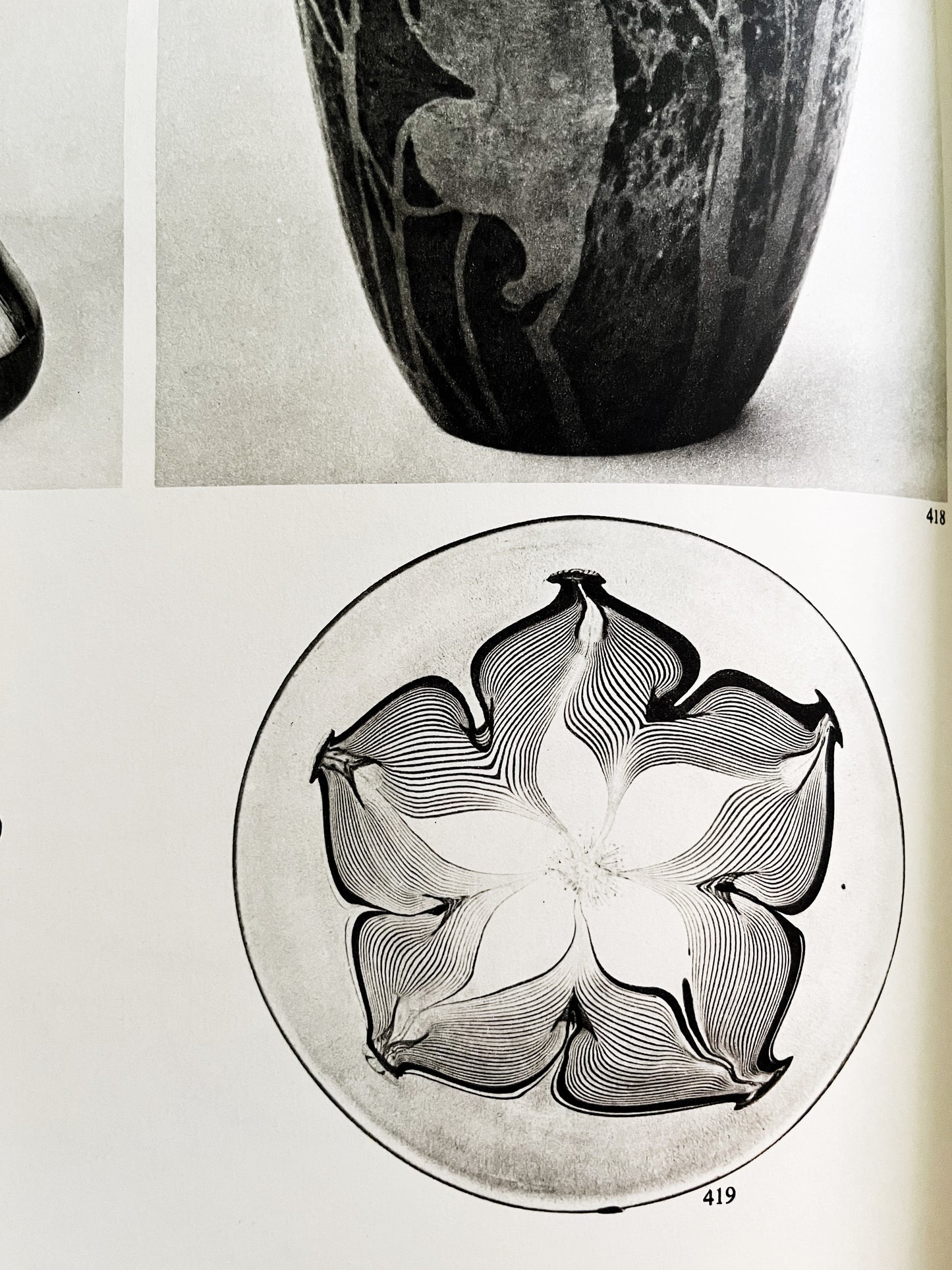 Vintage Flowering of Art Nouveau Book