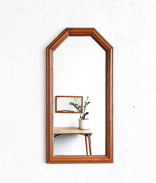 Vintage Arched Top Mirror