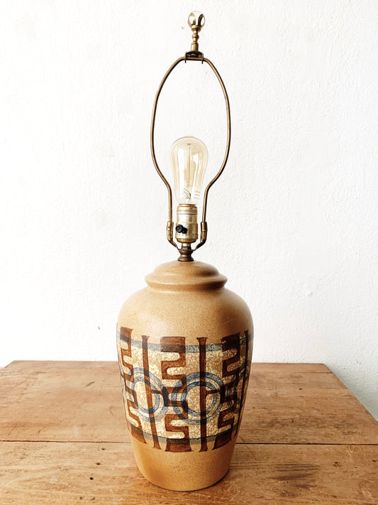 Mid Century Ceramic Lamp