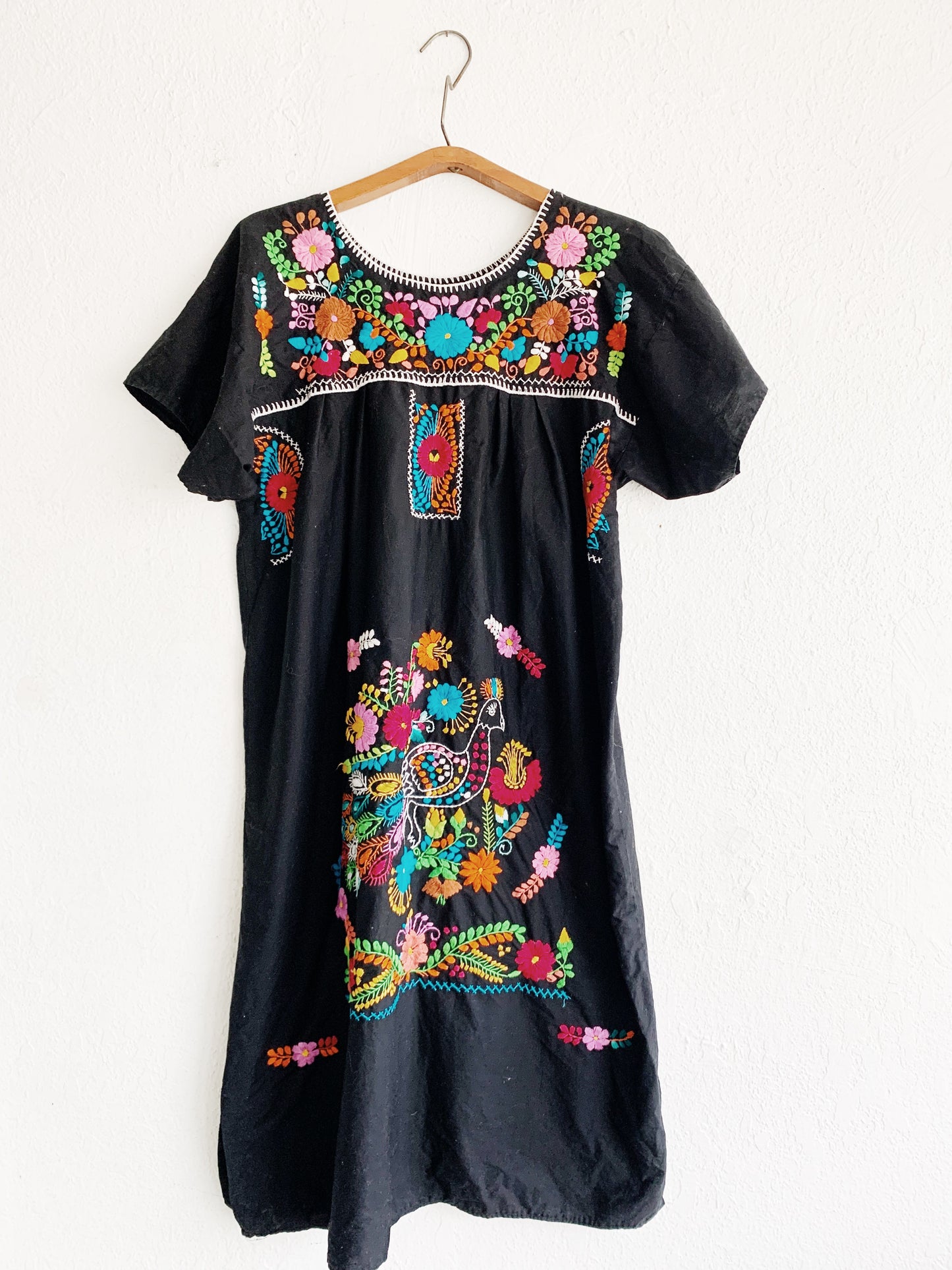 Vintage Embroidered Cotton Dress