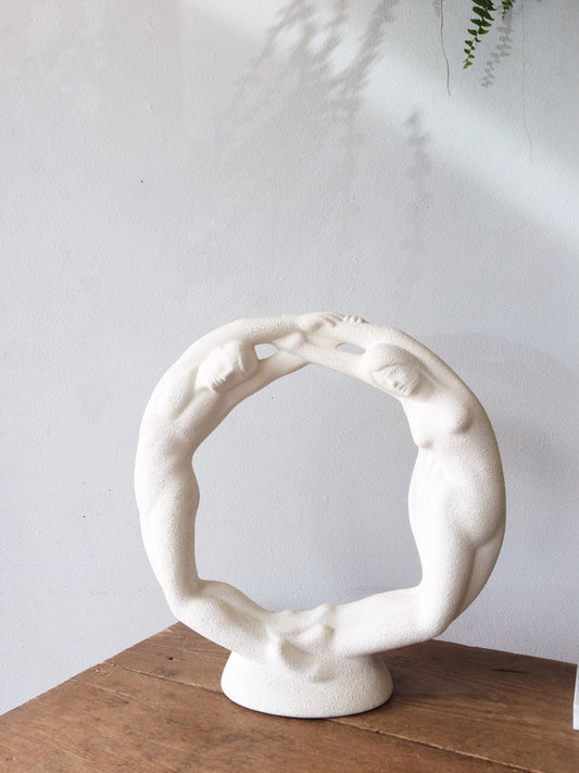 Vintage Figural Ceramic Sculpture