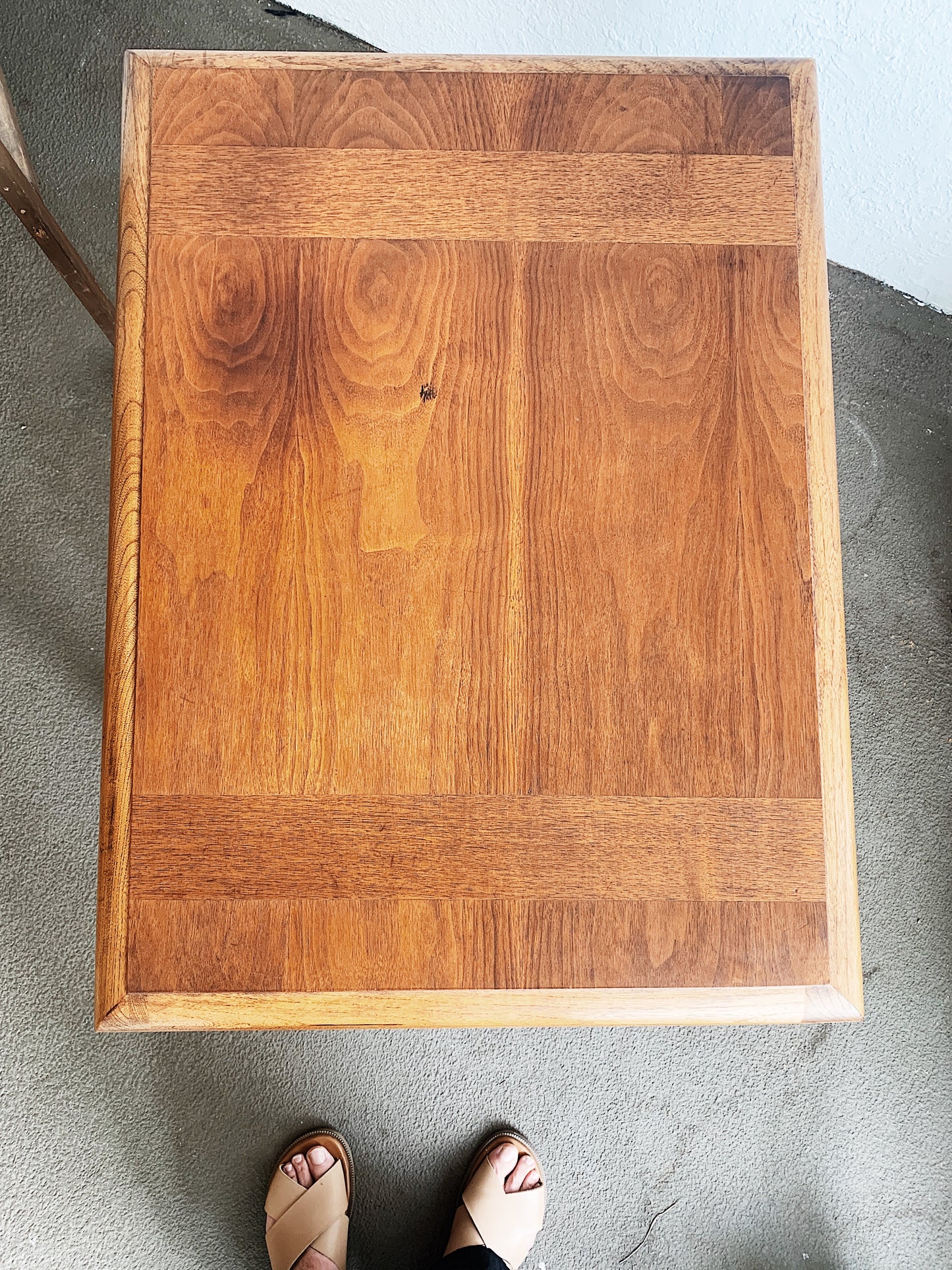 Mid Century Lane Alta Vista Walnut Side Table