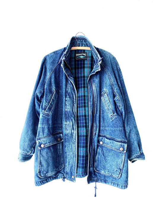 Vintage Pacific Trail Denim Coat