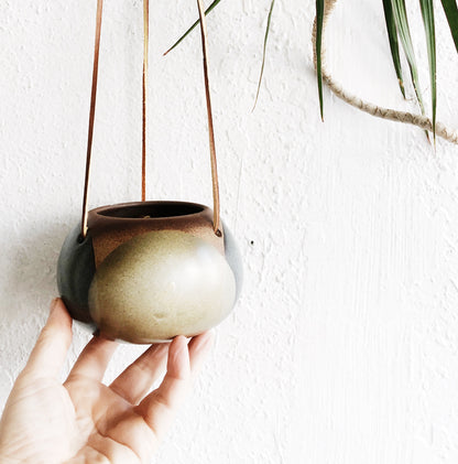 Vintage Pottery Craft Hanging Planter