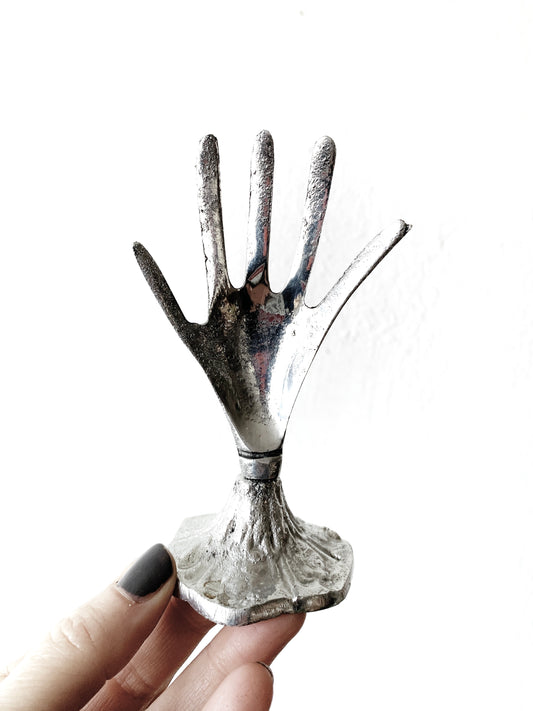Metal Hand Ring Holder