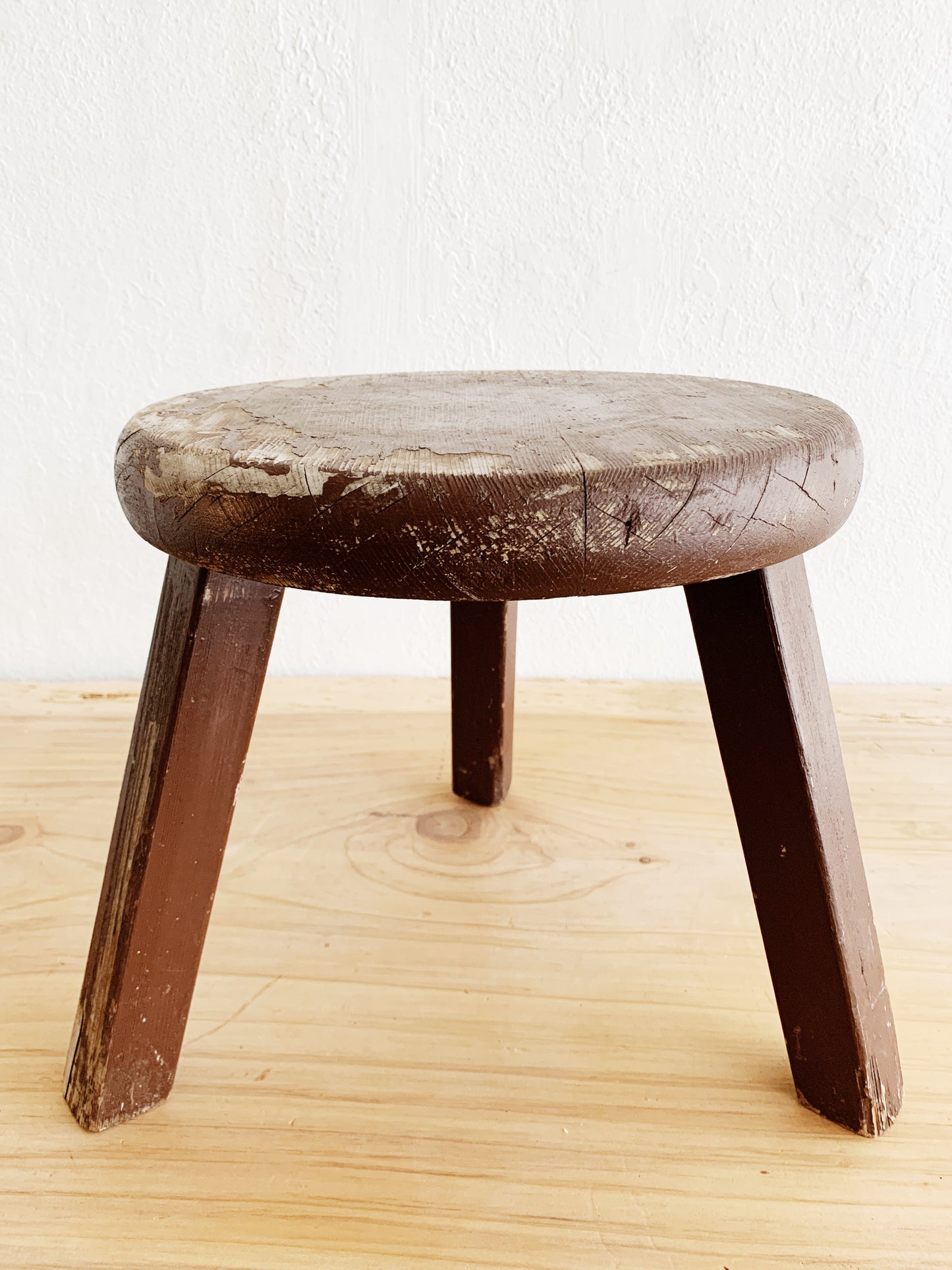 Vintage Wood Stool