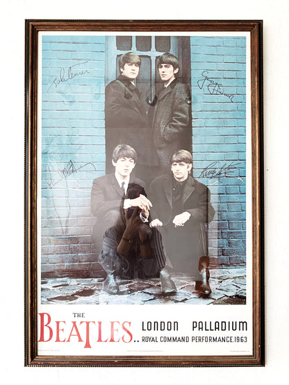 1980’s Royal Command Performance Framed Poster