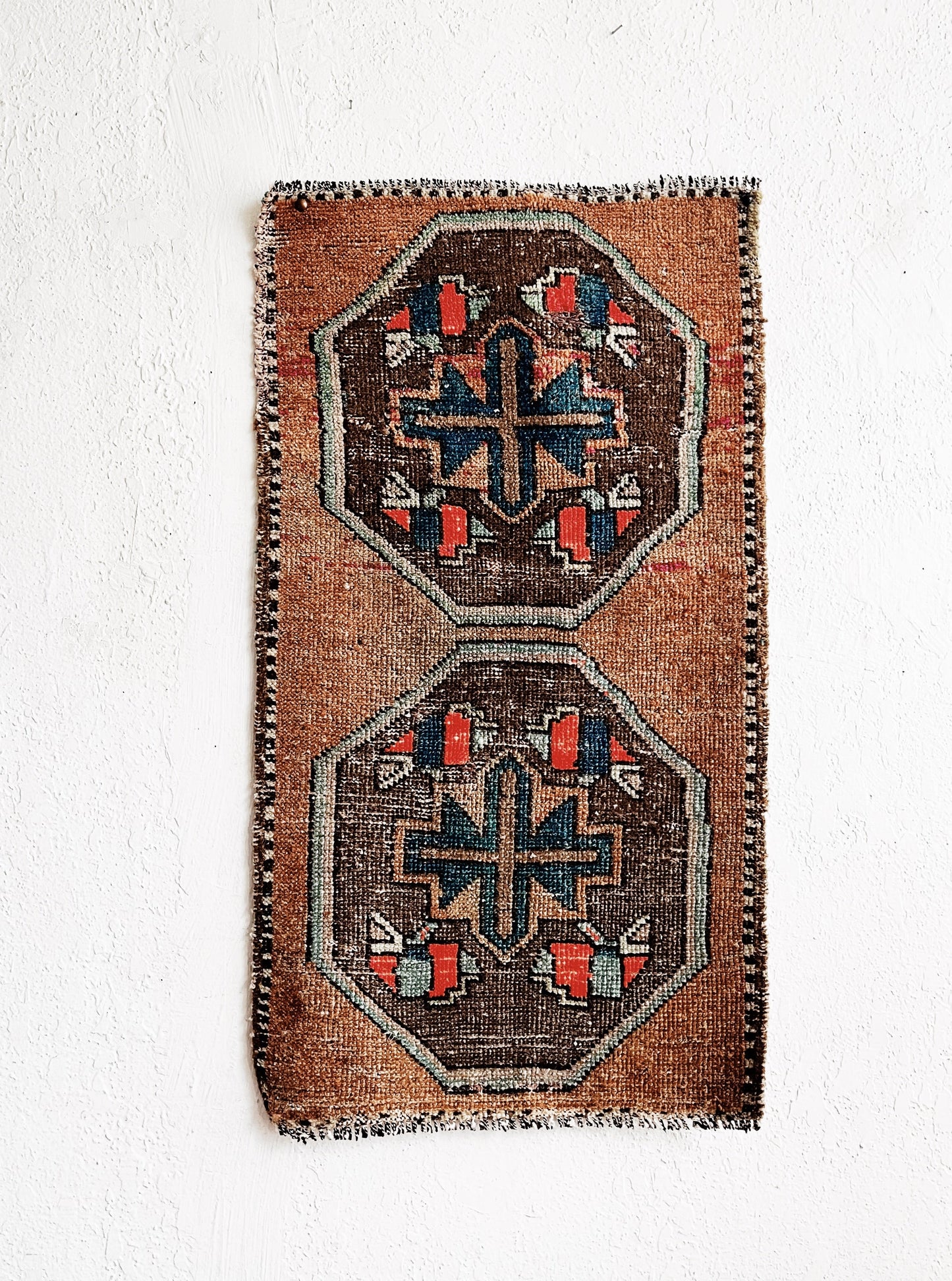 Vintage Turkish Mini Rug
