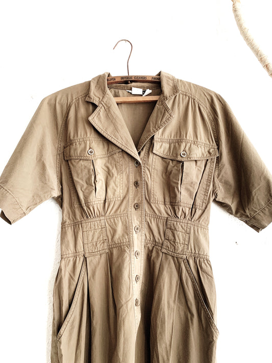 Vintage Cotton Day Dress