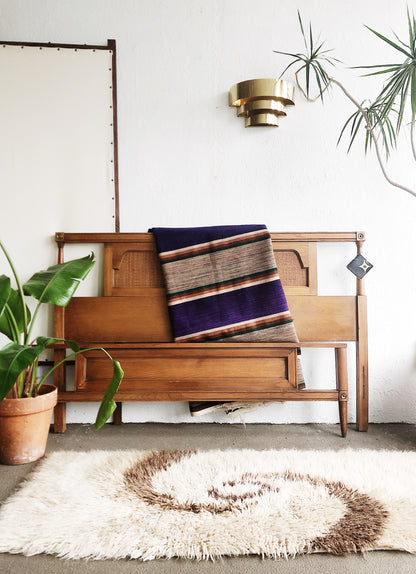 Vintage Wool Blend Blanket