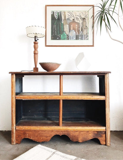 Primitive Sideboard Shelf