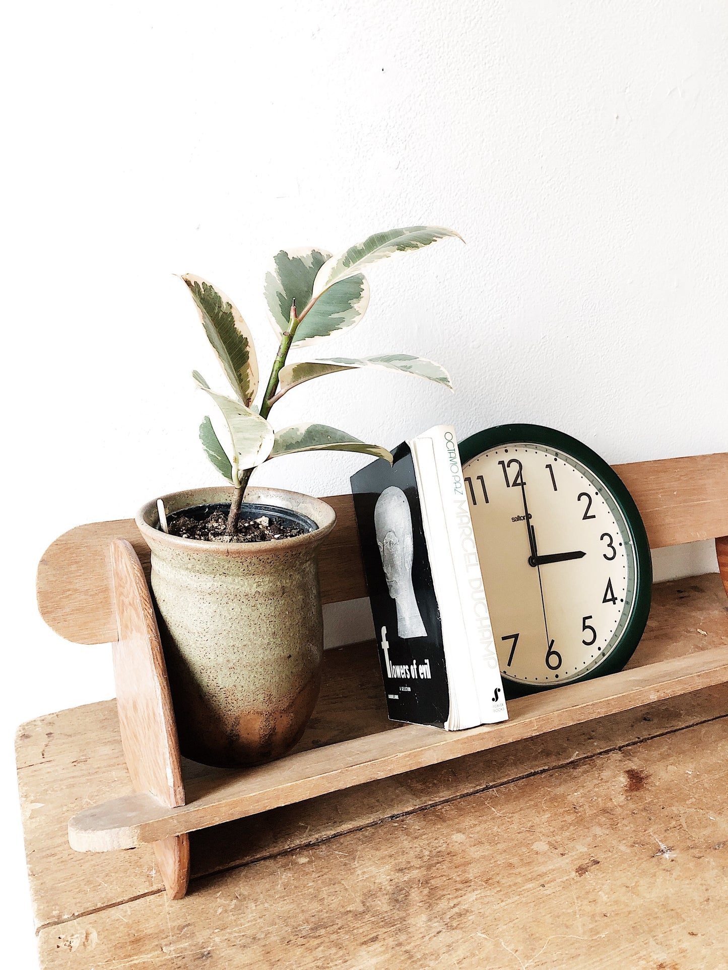 Vintage Table Top Book Rack