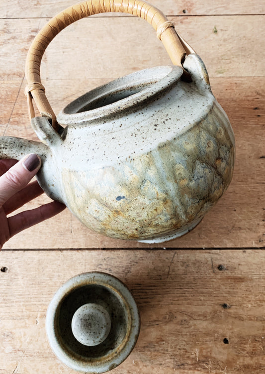 Handmade Stoneware Kettle 1970’s