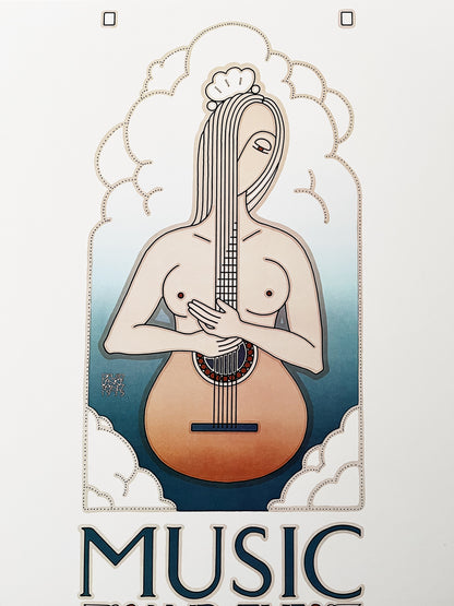 Vintage David Lance Goines Poster