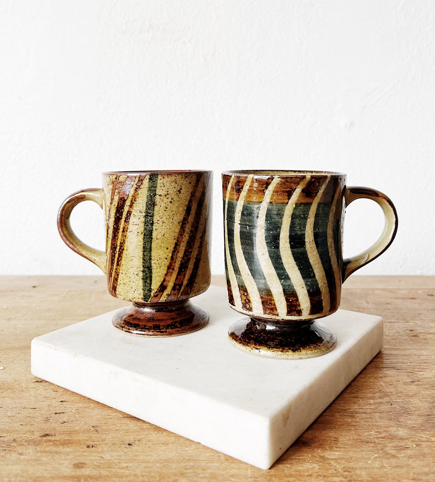 Vintage Mug Pair Japan