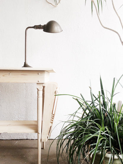 Vintage Natural Wood Book Table
