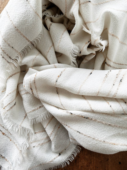 Large Vintage Woven Table Cloth