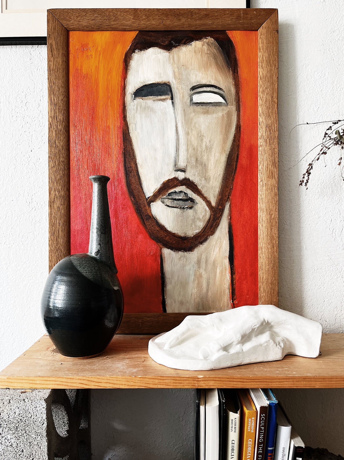 Caproni Figural Plaster Sculpture