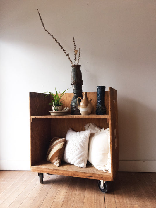 Vintage Powell’s Bookstore Cart