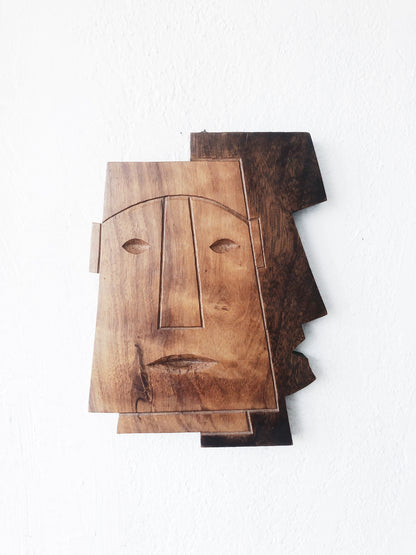 Vintage Modern Art Carving