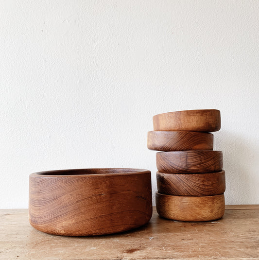 Mid Century 6 piece Teak Set