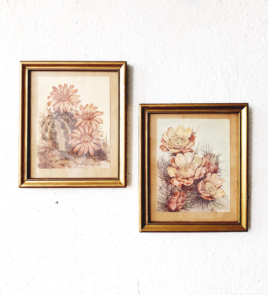 Vintage Cactus Artwork