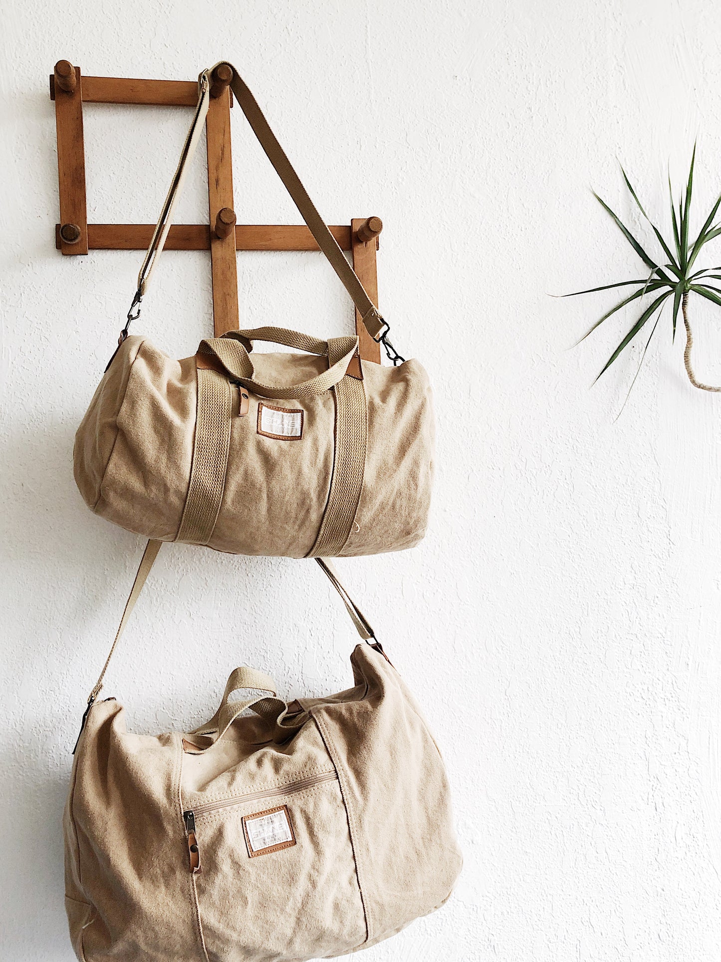 Vintage Deadstock Canvas Duffle and Overnight Bag