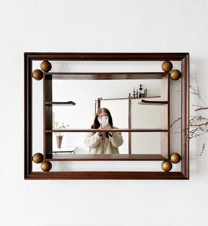 Mid Century Shadowbox Shelf