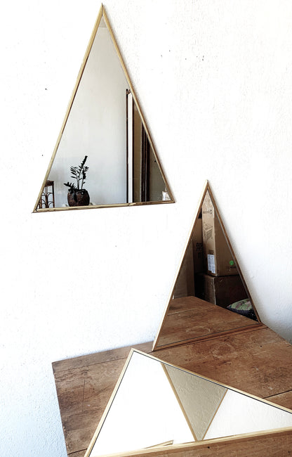 Vintage Triangle Mirror