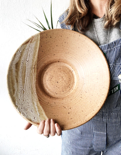Large Bruning Pottery Bowl