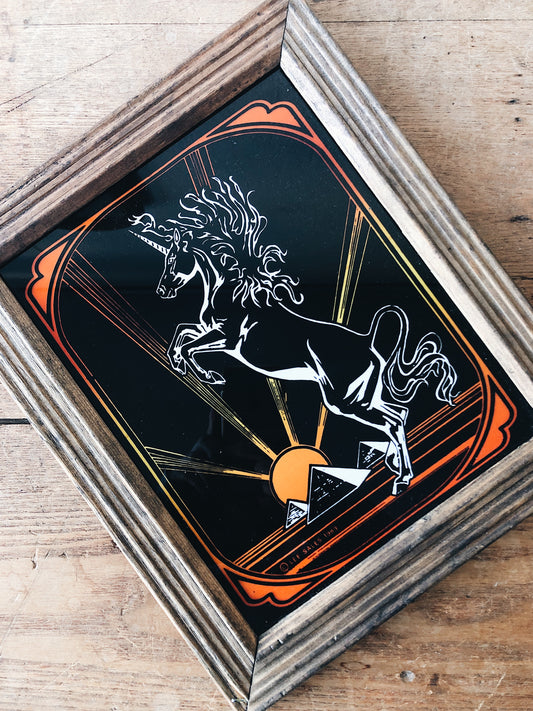 Vintage Lee Sales Glass Art
