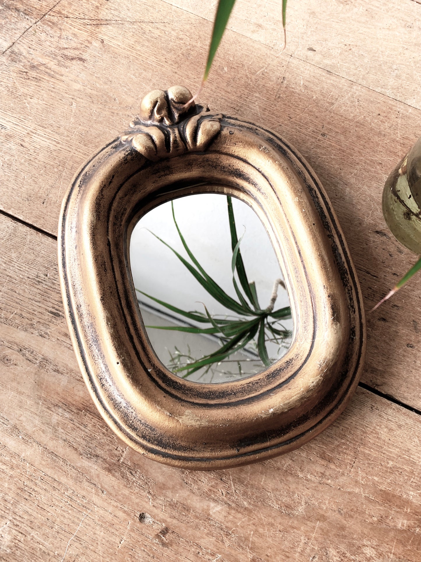 Vintage Petite Mirror