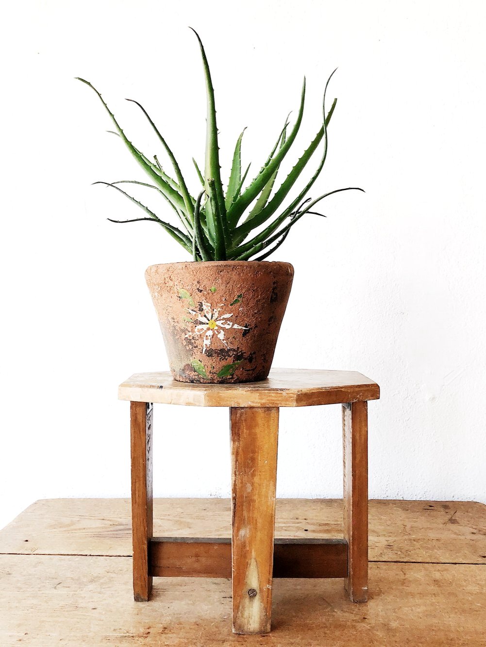 Handmade Vintage Stool or Stand