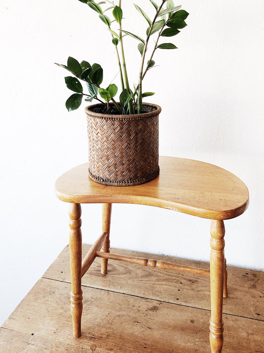 Vintage Kidney Shaped Stool