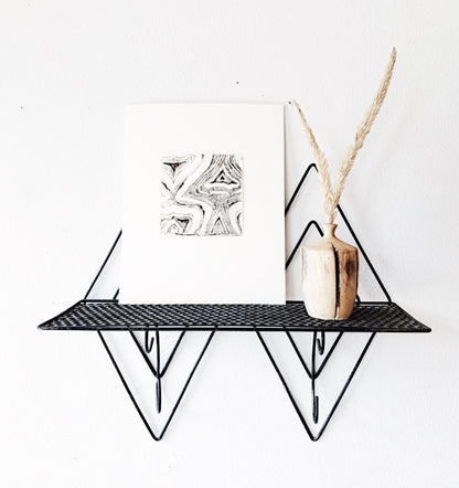 Mid Century Wire Shelf