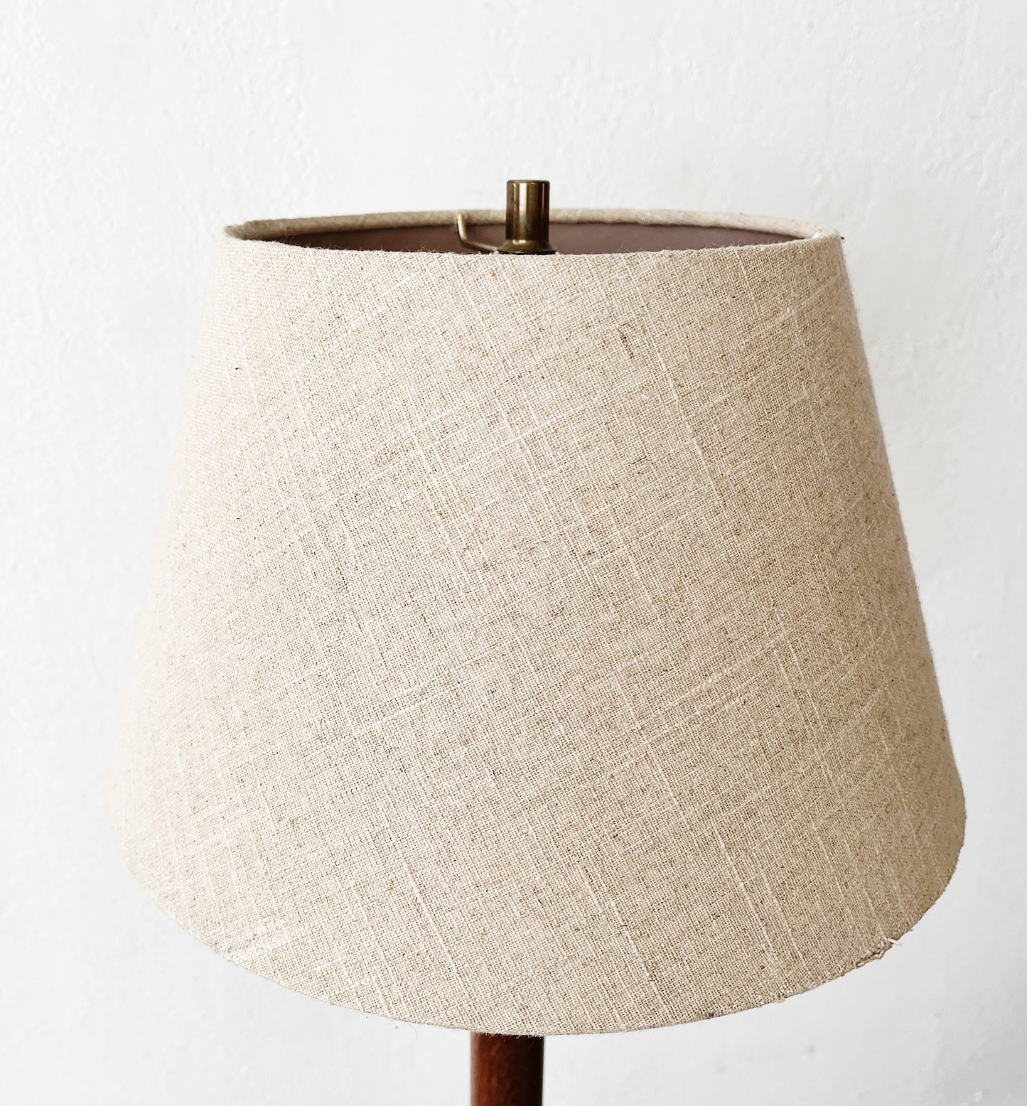 Vintage Teak Floor Lamp