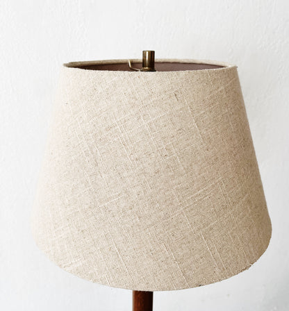 Vintage Teak Floor Lamp