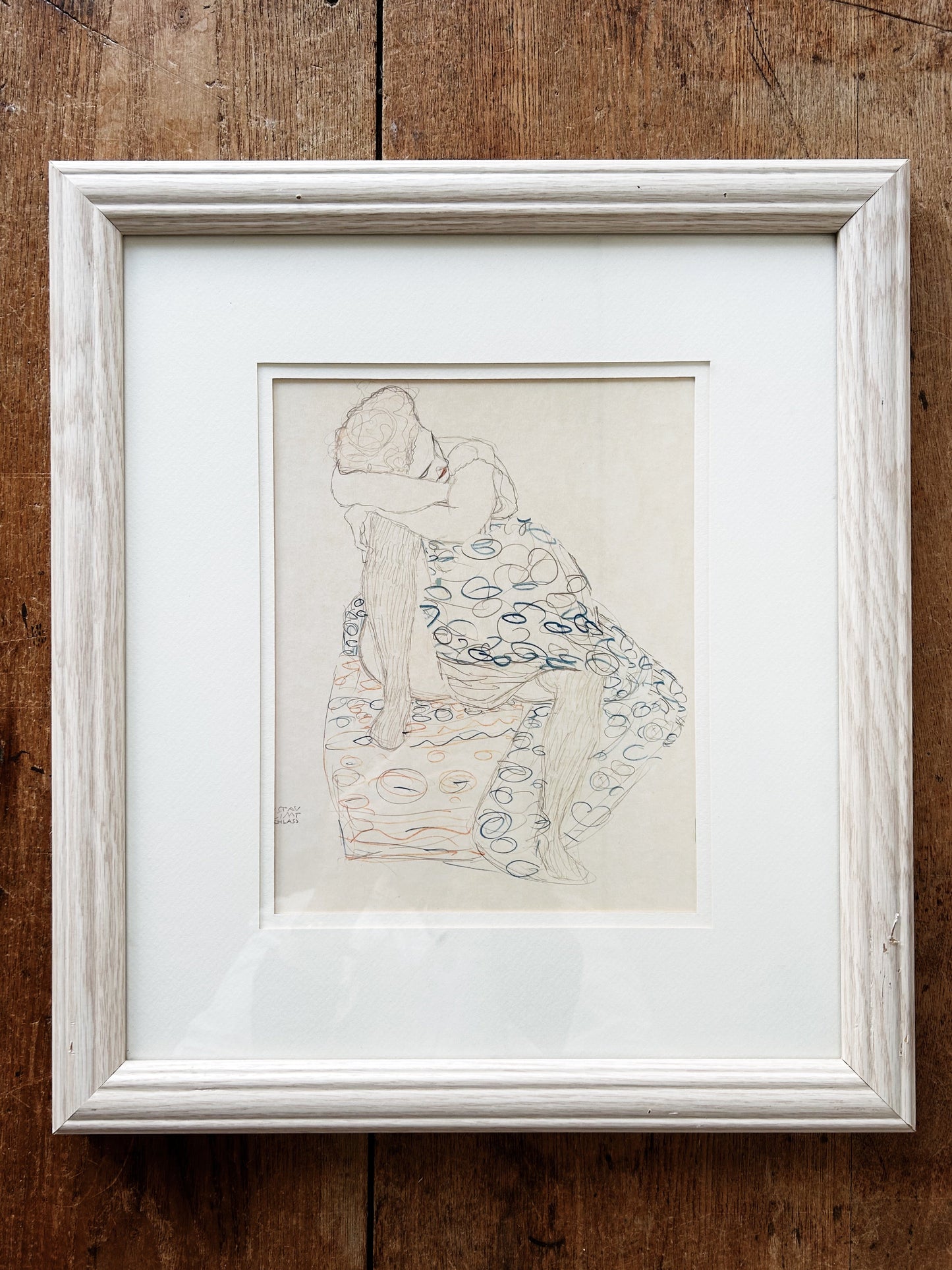 Gustav Klimt Framed Litho