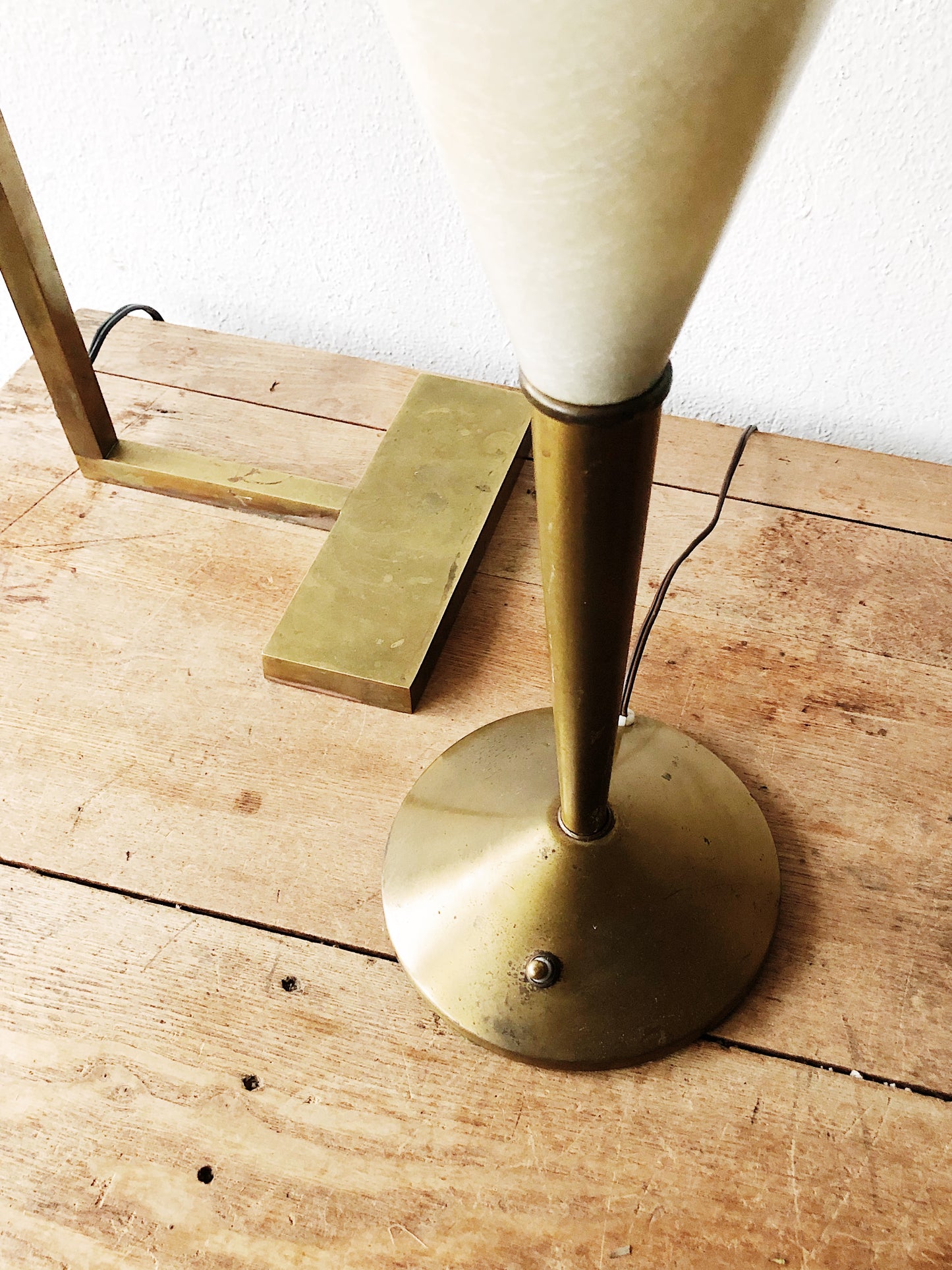 Vintage Mid Century Torchiere Lamp