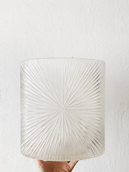 Vintage Lucite Garbage Can