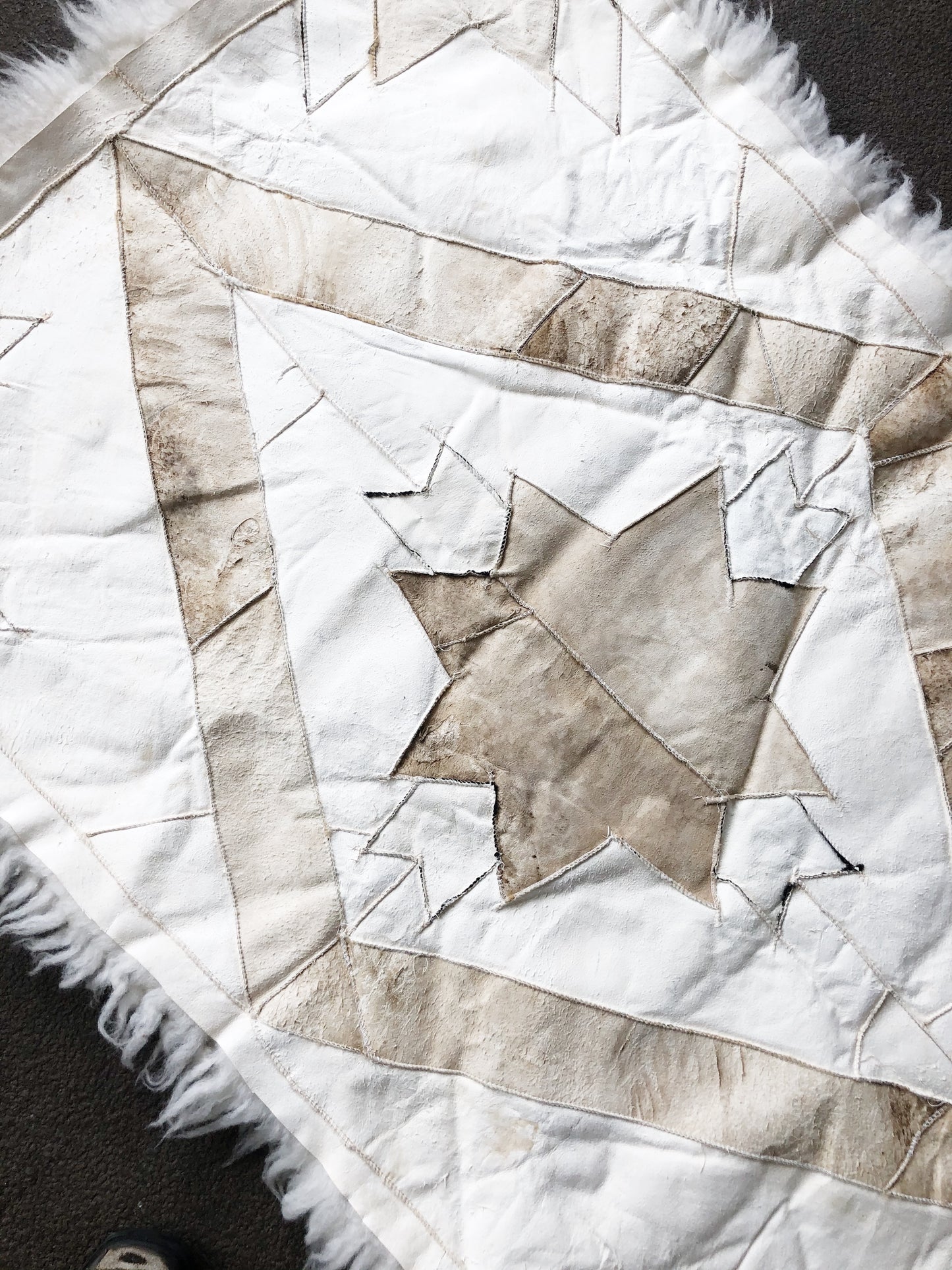 Vintage Sheepskin Rug