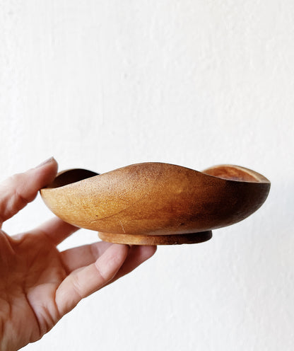 Set of Vintage Wood Bowls