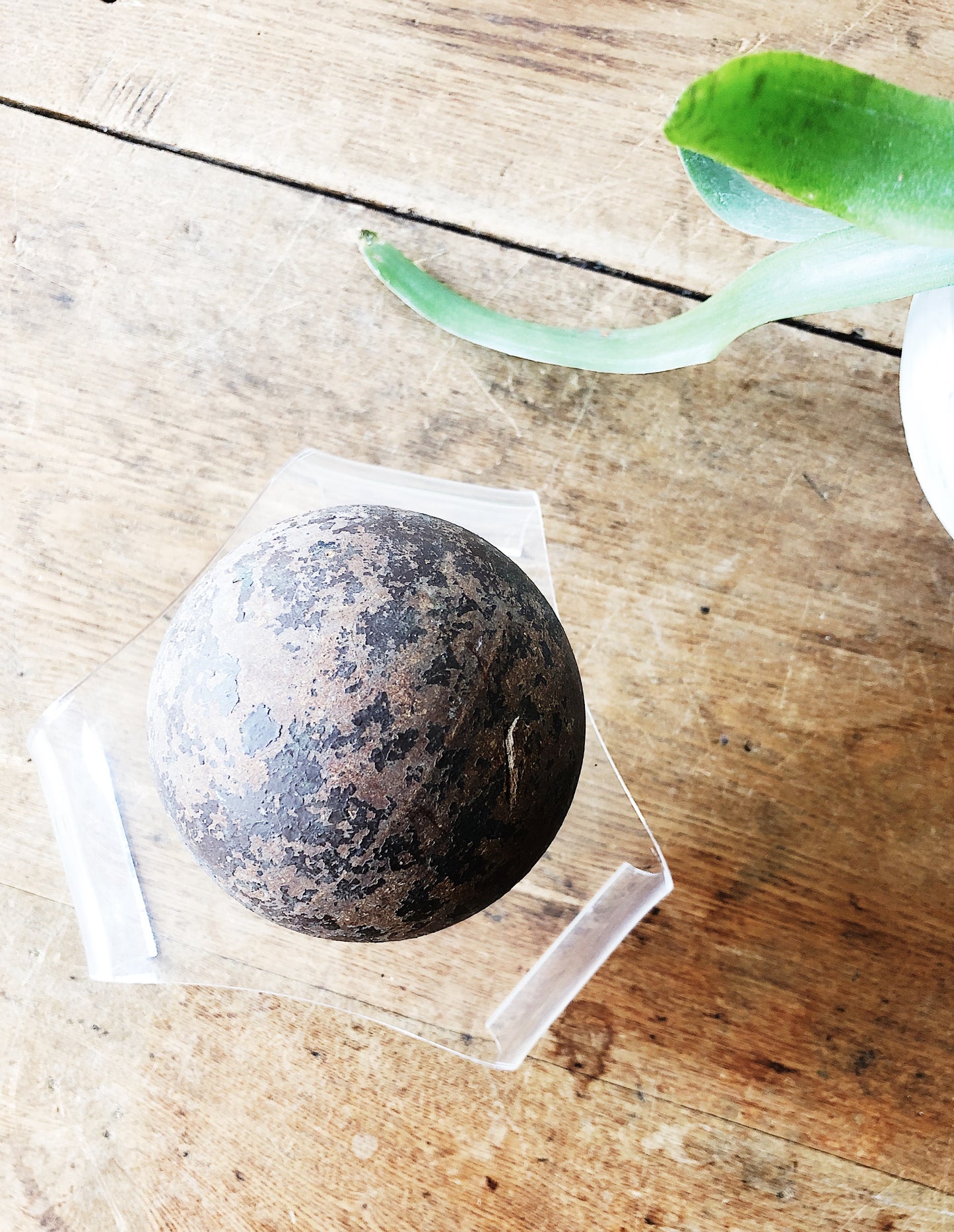 Vintage Clear Lucite Stand