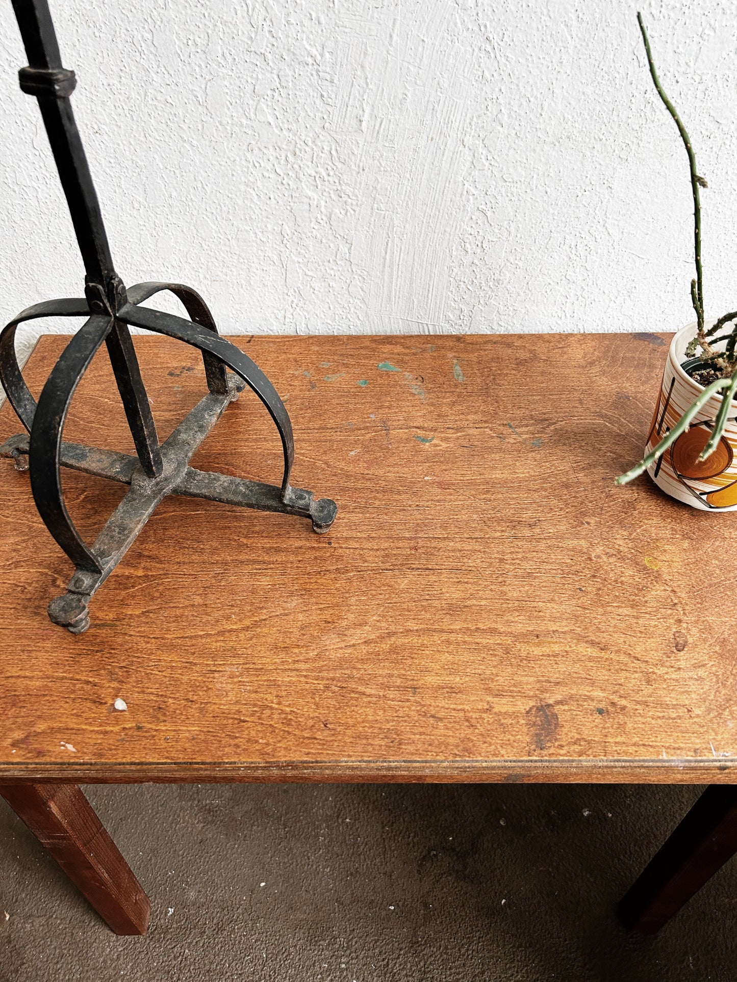 Handmade Wood Side Table