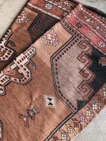 RESERVED Vintage Turkish Tribal Rug