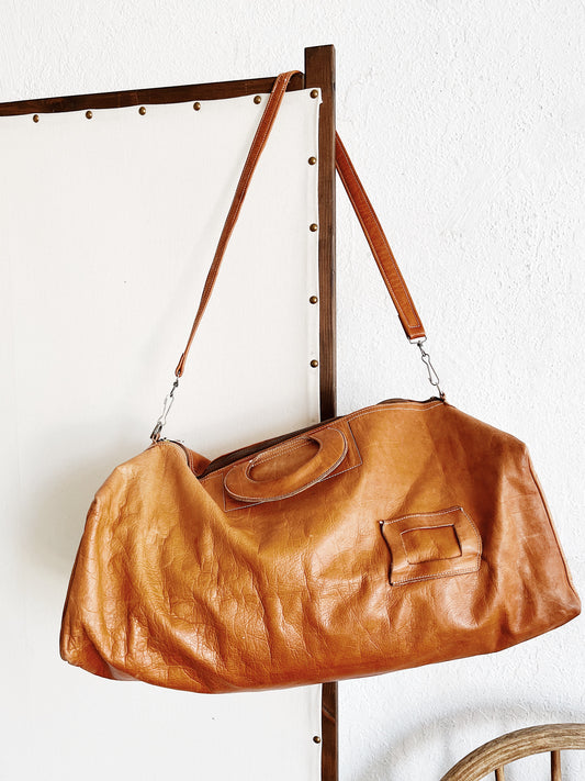 Vintage Leather Duffel