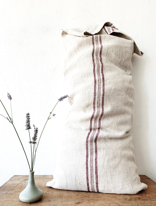 Long Hemp/Linen Pillow Cover with or Without Insert