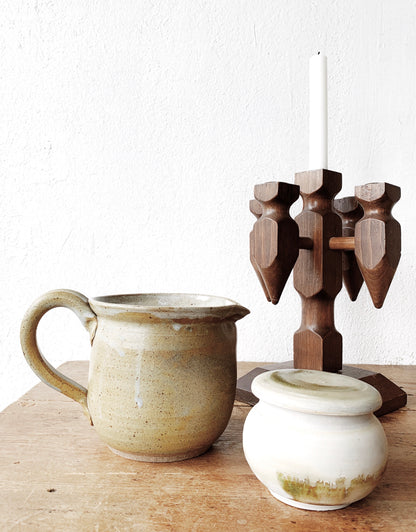 Vintage Stoneware Pitcher
