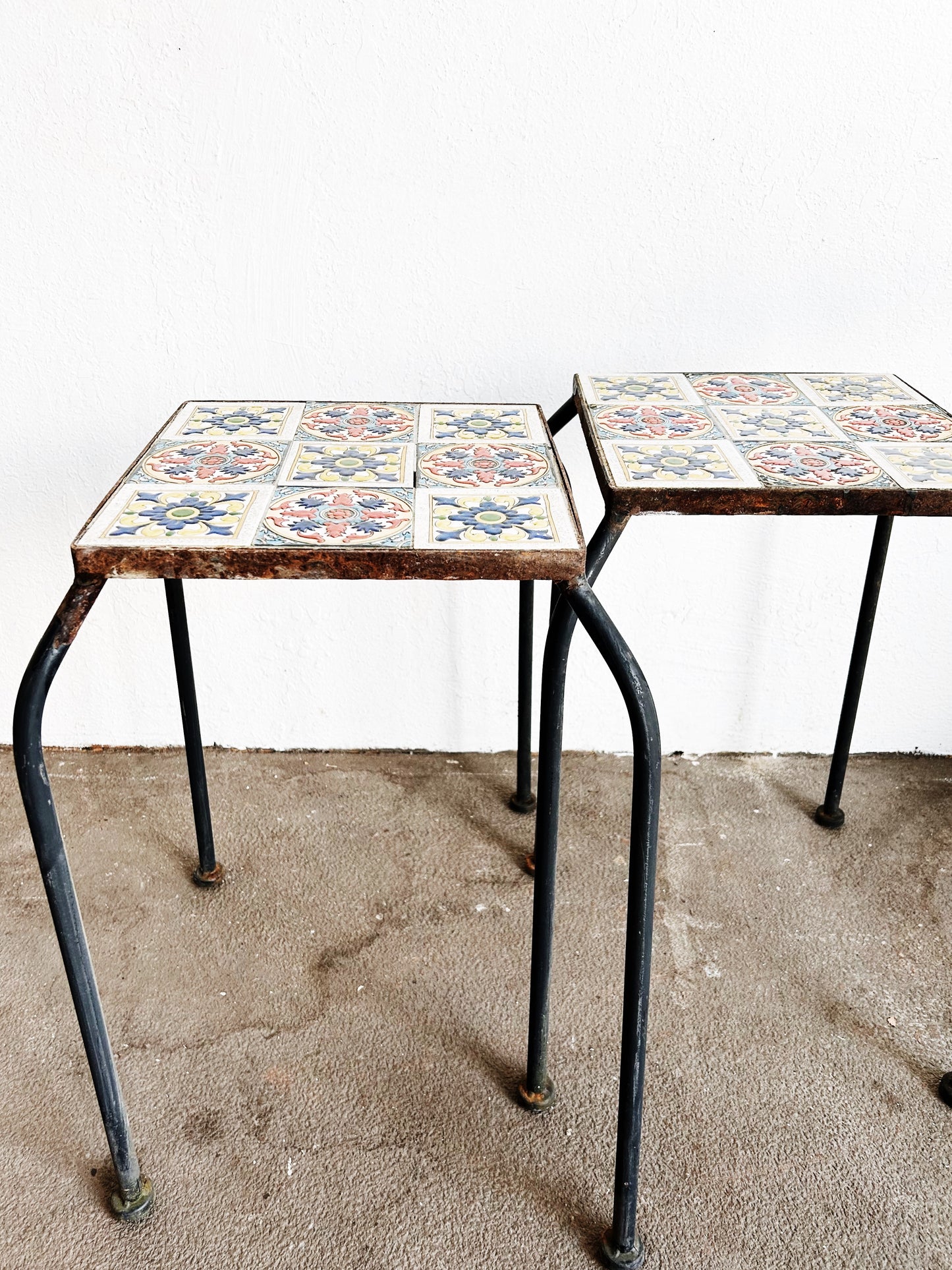 Mosaic Tiled Garden Table